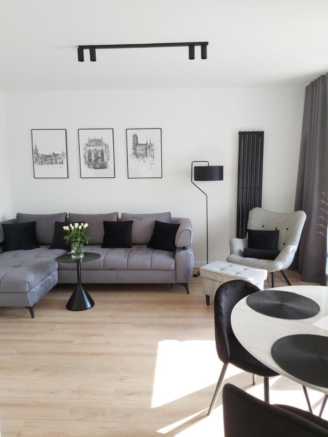 Apartament 150 Zaspa Vvita Z Prywatnym Ogrodem I Tarasem Gdansk Ngoại thất bức ảnh